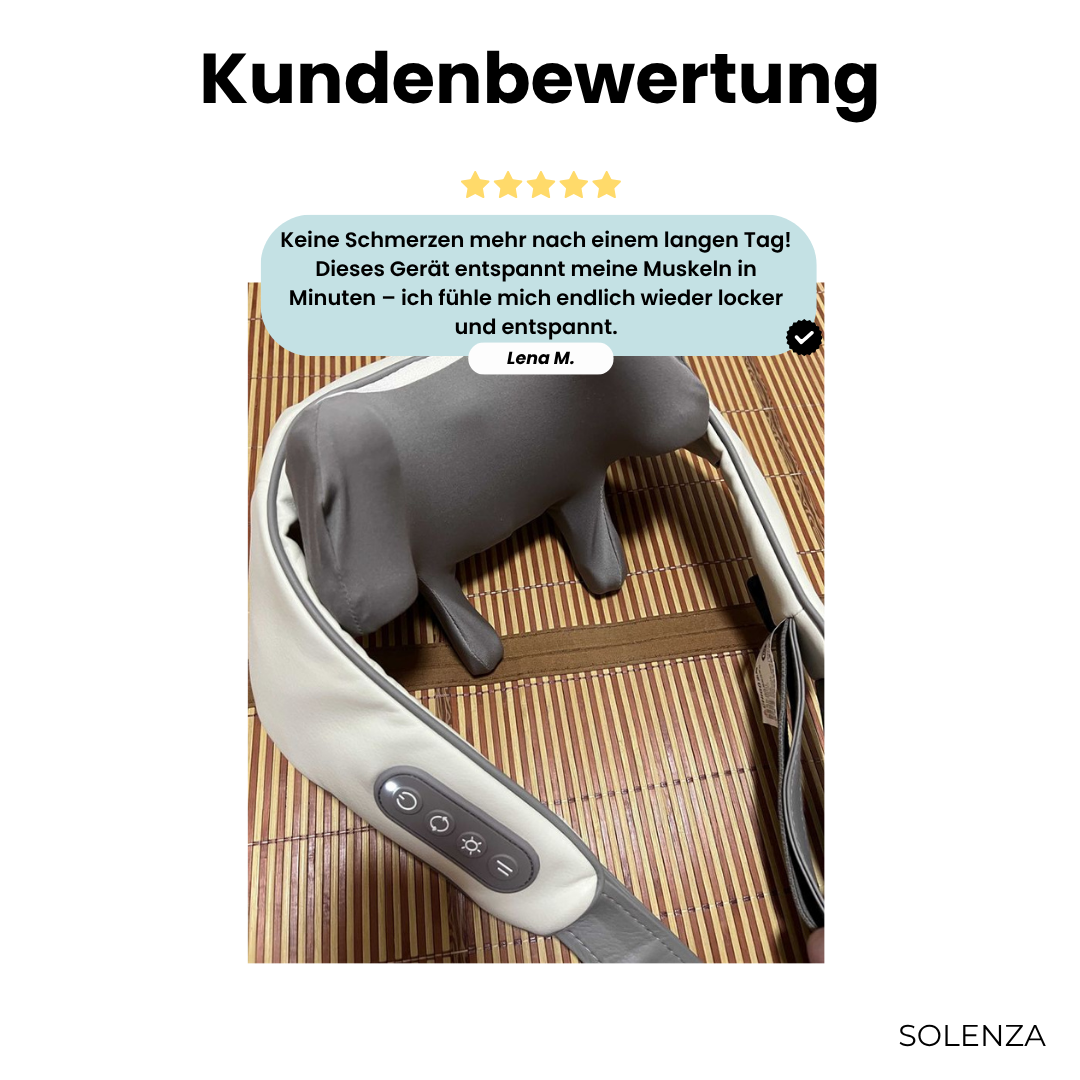 Letzter Tag -50% | FlexRelief™ Massagegerät für Nacken und Schultern