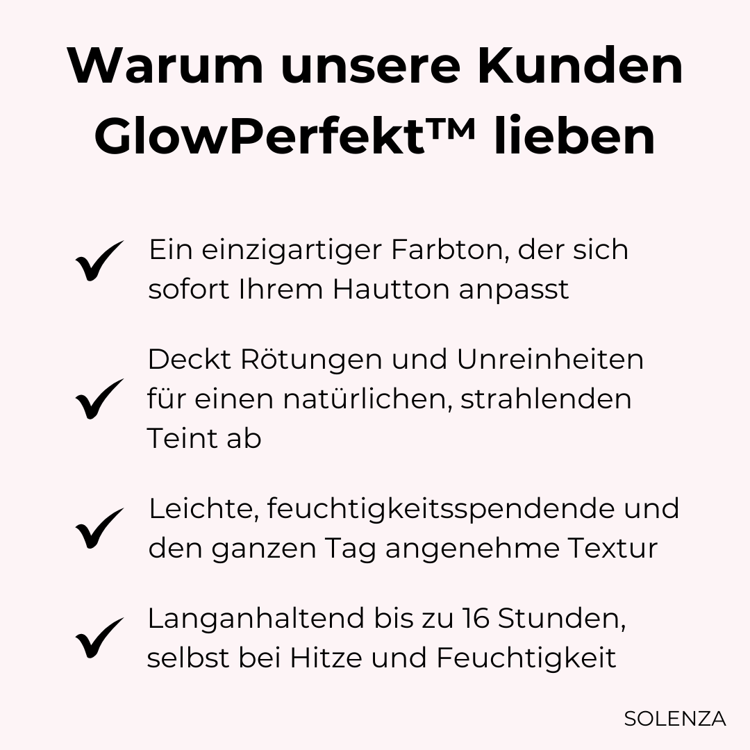 Letzter Tag -50% | GlowPerfekt™ Selbstanpassende Foundation