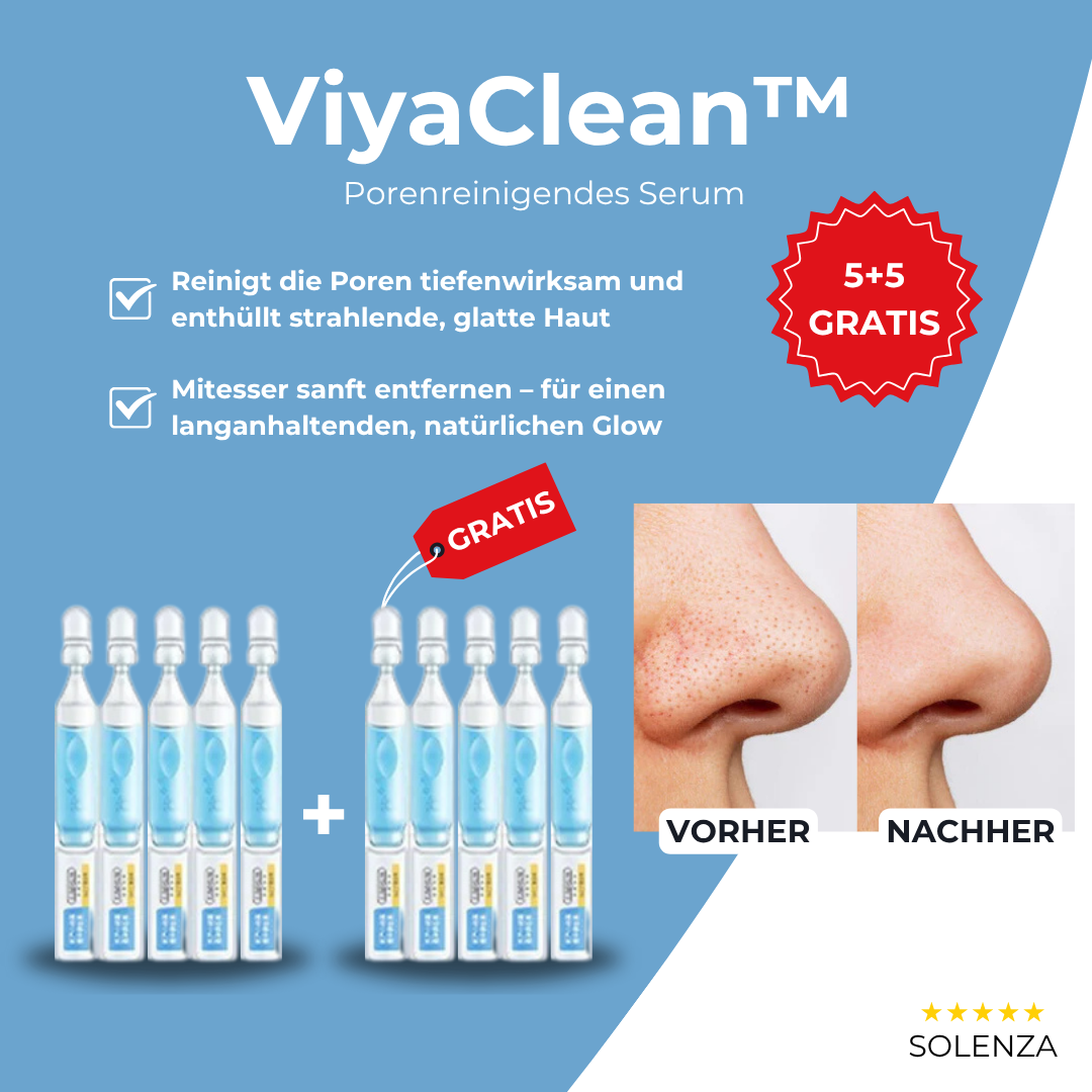 5+5 GRATIS | ViyaClean™ Porenreinigendes Serum