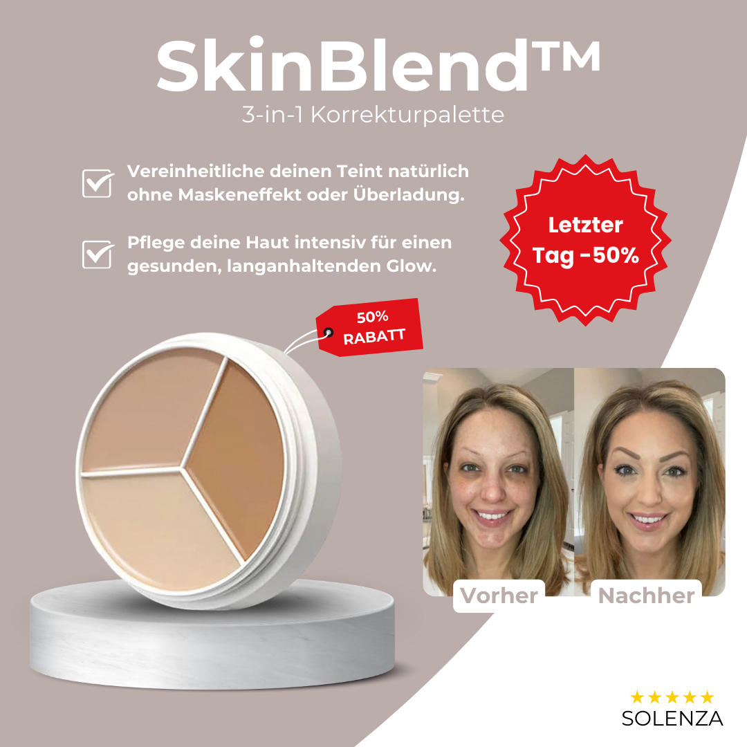 Letzter Tag -50% | SkinBlend™ 3-in-1 Korrekturpalette