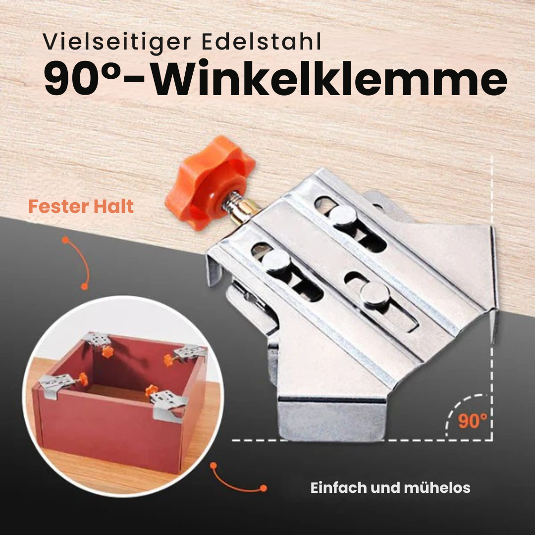 1+1 GRATIS | EdgeCraft™ Edelstahl-Winkelklemme