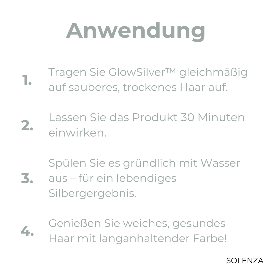 1+1 GRATIS | GlowSilver™ Natürliches 2-in-1 Haarfarbe