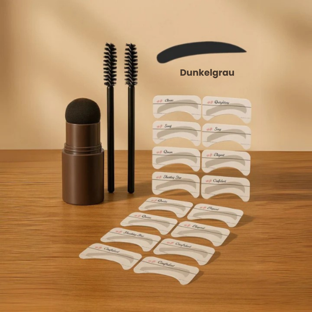 Letzter Tag -50% | BrowStamp™ Augenbrauen-Styling-Se