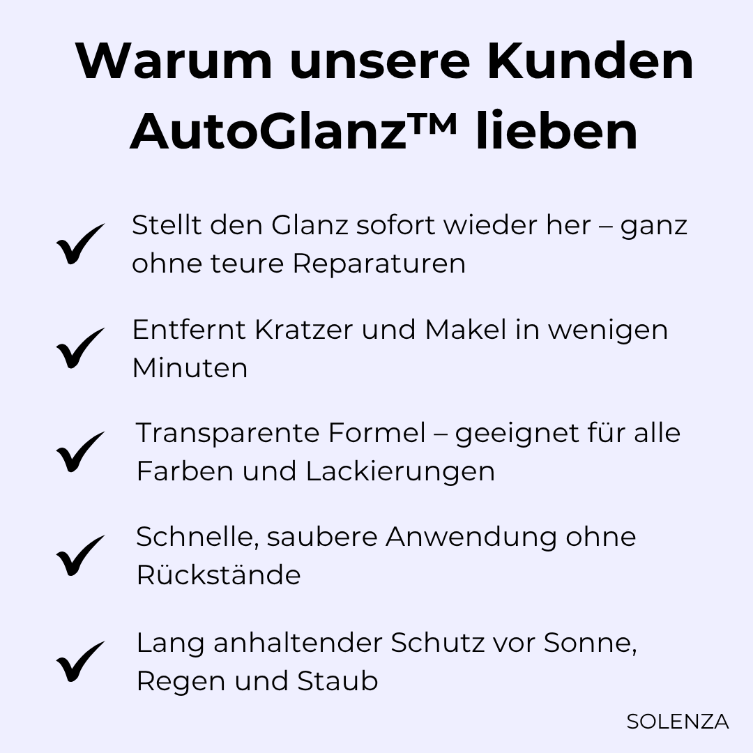 Letzter Tag -50% | AutoGlanz™ Kratzerentferner Spray für Autos