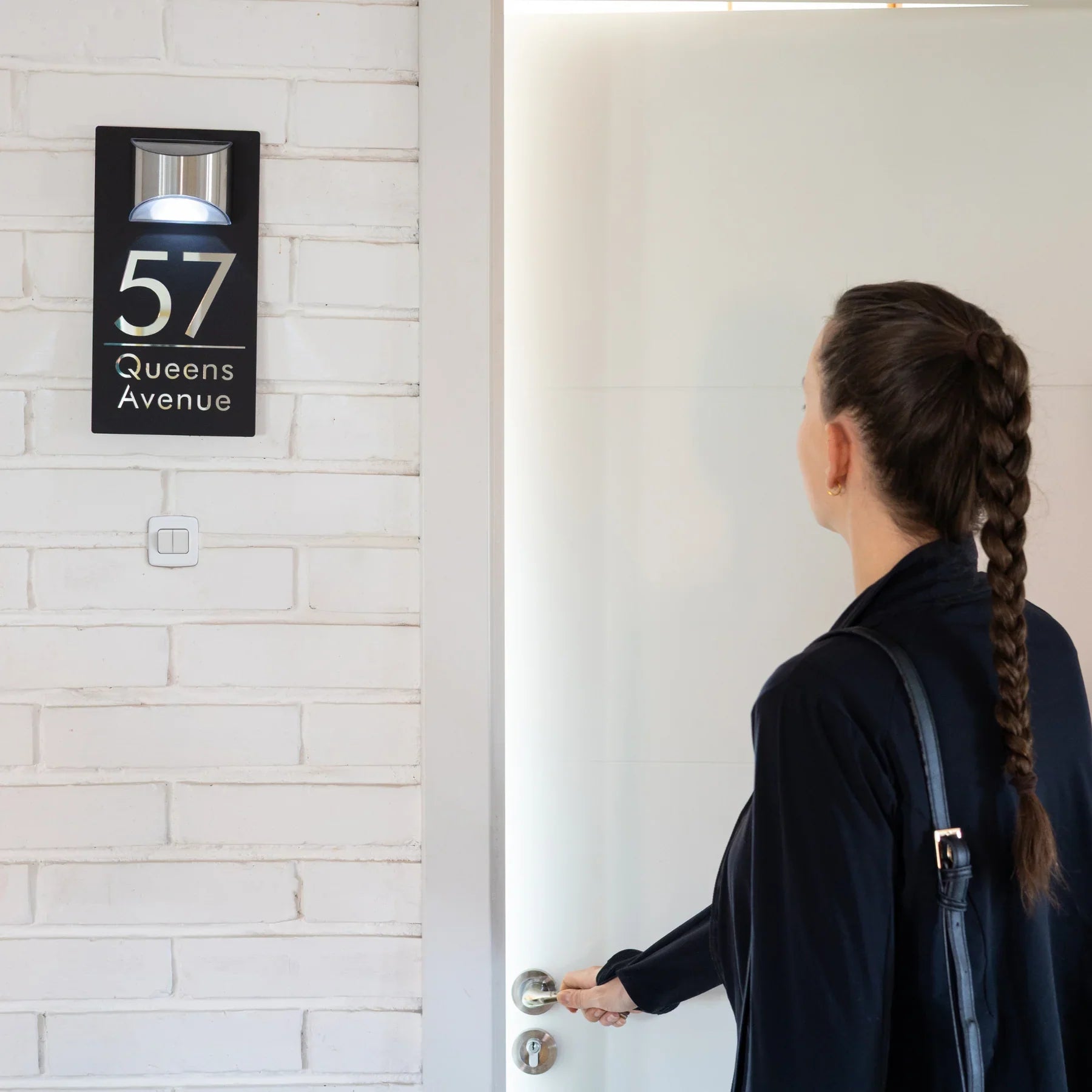 Letzter Tag -50% | GlowWay™ Personalisierte Türschildplatte